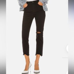 Levi’s 725 high rise straight crop jeans